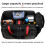 2X FTTH Optical Fiber Tool Kit Bag for VFL Power Meter , Optical Power Meter, Red Light Pen, Network Tool Storage Bag 6