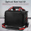 2X FTTH Optical Fiber Tool Kit Bag for VFL Power Meter , Optical Power Meter, Red Light Pen, Network Tool Storage Bag 3