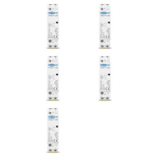 5X TOMZN TOCT1-25 2P 25A 220V/230V 50/60HZ Din Rail Huishoudelijke AC Modulaire Contactor 2NO AC Contactor