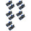 10 Pcs LM2596S-ADJ 3-40V - Adjustable Step-Down Voltage Regulator Powers Module Board 3A Buck Converter -Black 1