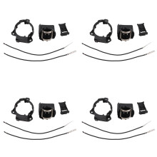 4X Car Halogen Lamp Holder Low Light Base H7 Lamp Holder 5K0941109 A9068260282 for 6 MK6 7 MK7