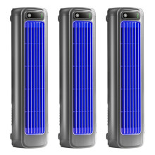 3X Kylning Luftkonditionering Skrivbord Tower Fläkt Bärbar Luftkonditionering Split Max, Konstant Vindturbin Tyst Office USB-Fläkt