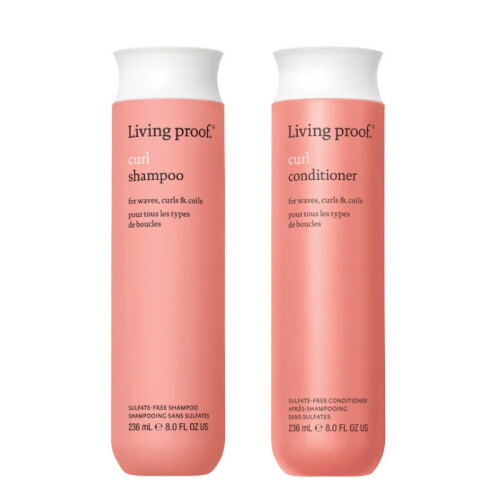 Living Proof Living Proof Curl Shampoo 236ml & Curl Conditioner 236ml Duo