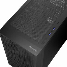 PC-behuizing - zijpanelen Logic concept Computerbehuizing Dart Pro Mini Zwart