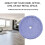 6Pcs Mopping Cloths for EVERYBOT  RS700 RS500 Replace Washable Microfiber Mop Pads Household Clenaing Tool 6