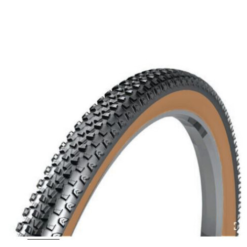 27.5 x 2.25 Single tyre Only (x1) Black Brown Wall