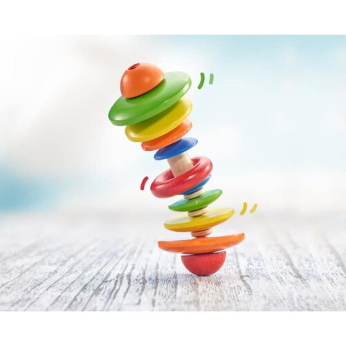 Jouet pour bébé - SELECTA - Tondelli SEL-1465 - Bois - Hochet coloré et léger 2