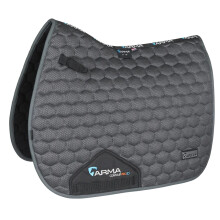 (15in - 16.5in, Grey) ARMA Mesh 3D Horse Saddlepad