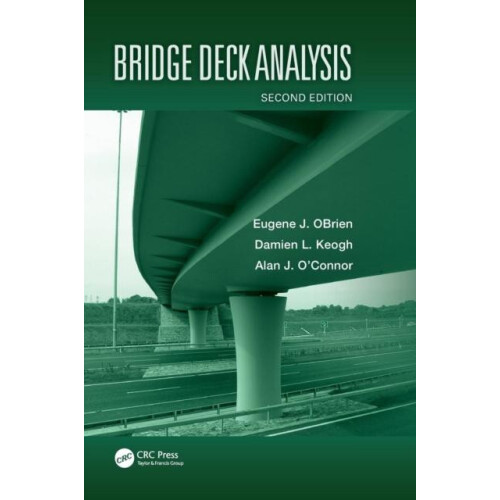 Bridge Deck Analysis by Eugene J. Obrien Hardcover Book
