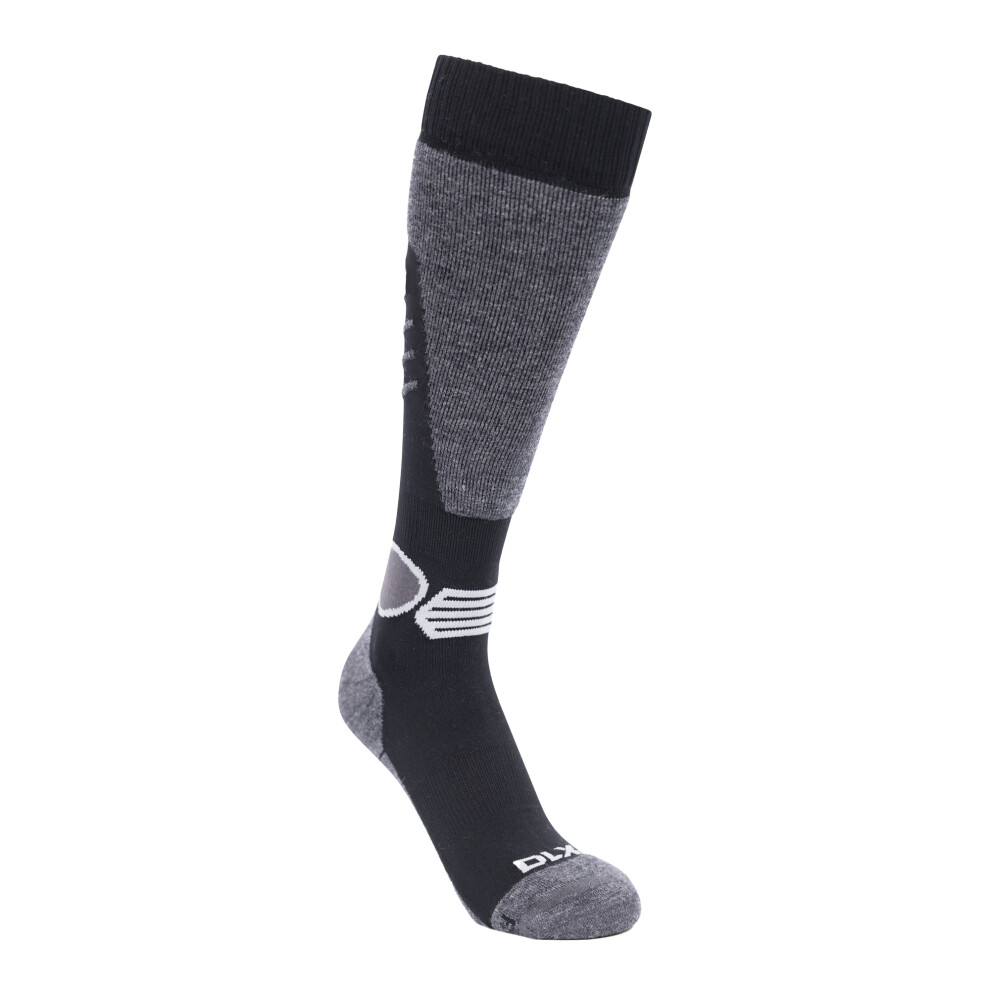 Trespass (3 Uk-6 Uk, Black) Unisex Adult Anselm Dlx Ski Socks