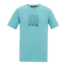 (XL, Nordic Blue) Regatta Mens Cline IX Surfboard T-Shirt