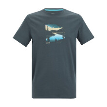 (S, Storm Grey) Regatta Mens Breezed Graphic T-Shirt