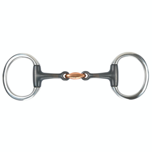 Shires Flat Sweet Iron Lozenge Horse Eggbutt Snaffle Bit