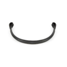 (Cob, Black) Aviemore Raised Leather Horse Browband