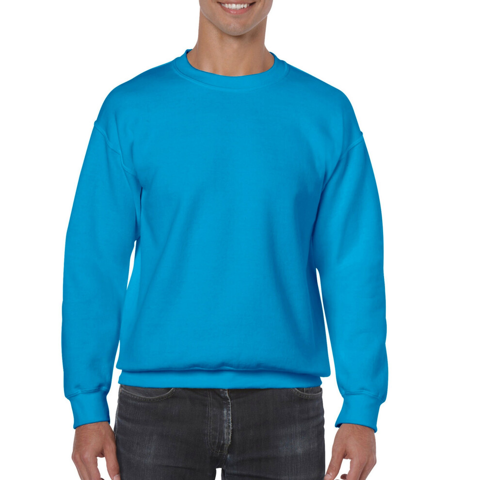 Gildan (3Xl, Sapphire Blue) Mens Heavy Blend Sweatshirt