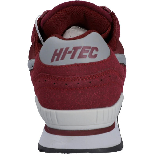 (7 UK, Cherry) Hi-Tec Mens Silver Shadow Suede Trainers 1