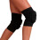 (S, Black) Silky Dance Plain Knee Pads 1
