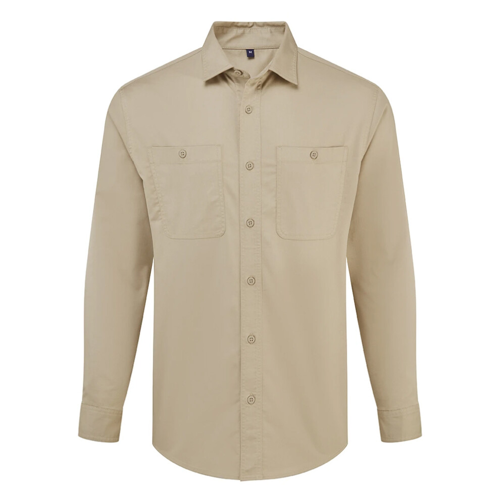 Premier (Xs, Khaki Brown) Unisex Adult Utility 2.0 Shirt