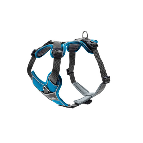 Hunter HUNTER Divo Dog Harness, M, 56-73 cm, Light Blue/Grey