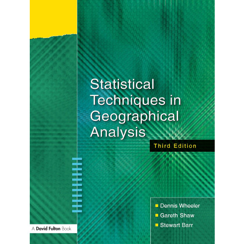 Statistical Techniques in Geographical Analysis