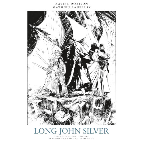 Long John Silver intégrale N&B