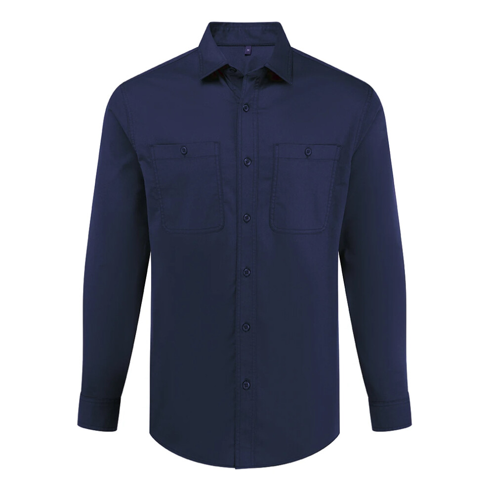 Premier (L, Navy) Unisex Adult Utility 2.0 Shirt