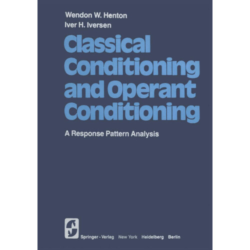 Classical Conditioning and Operant Conditioning: A Response Pattern Analysis