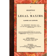 A Selection of Legal Maxims