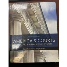 America's Courts and the Criminal Justice System (Mindtap Course List)