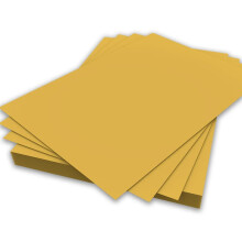 A4 Golden Yellow Colour Paper 80gsm Sheets Double Sided Printer Paper Copier Origami Flyers Drawing School Office Printing 210mm x 297mm (A4 Golden