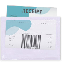 Triplast 5000 x A7 Plain Document Enclosed Wallet (95 x 125 mm) | Peel & Seal Clear Plastic Envelopes/Sleeves/Pockets/Wallets | Attach Invoices