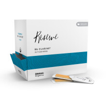 D'Addario Organic Reserve Bb Clarinet Reeds Strength 3.5, 25-Pack