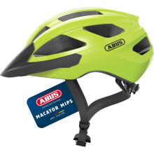 ABUS Road Bike Helmet Macator MIPS, Yellow, Size S