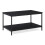 Amazon Basics Coffee Table, Rectangular, with Bottom Shelf, Living Room, Center Table, Modern Style, Black, 50.5 x 80 x 42 cm 1