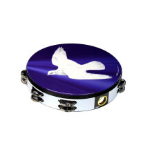 Remo TA-9210-18 Praise Tambourine - Religious Dove, 10"