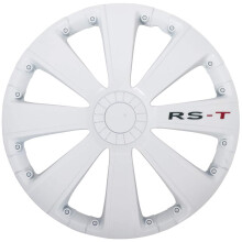 AutoStyle Set of 4 wheel covers RS-T 14-inch white