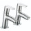 Bristan Bristan OR 1/2 C Orta Basin Taps - Chrome Plated 1