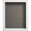 Frame Company Radcliffe White Box Frame, Grey Backing, A2 1