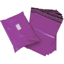 Triplast 17 x 22-Inch Plastic Mailing Postal Bag - Purple (Pack of 250)