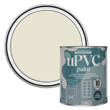 Rust-Oleum Beige uPVC Door and Window Paint In Satin Finish - Oyster 750ml