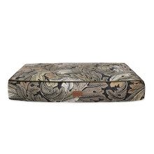 Rosewood x Morris & Co. Acanthus Mattress for Dogs, Medium Dog Bed, Khaki, Thickly Padded, Non-Slip Base, Washable, Luxury William Morris Print