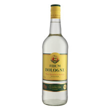 Rhum Bologne - White Agricultural Rum from Guadeloupe - Pure Cane Juice - 50% - (1 x 1 L)