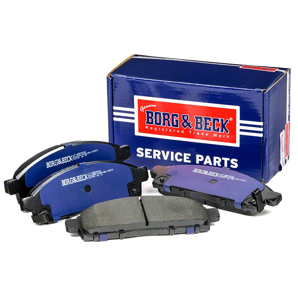 BORG & BECK BBP2054 Brake Pad Set For Disc Front Fits Fiat Fullback Mitsubishi - Image 4