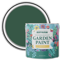 Rust-Oleum Green Mould-Resistant Garden Paint In Matt Finish - The Pinewoods 2.5L