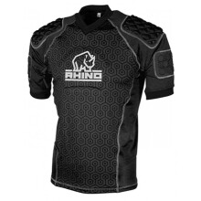 (L, Black) Rhino Unisex Adult Pro Body Protection Top
