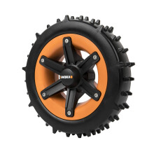 WORX WA0952 Landroid Wheels Super Grip - for Improved Climbing Capability - Professional on Difficult Terrain