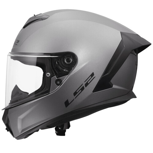 LS2 FF820 RAPID III Full Face Motorcycle Helmet - MATT TITANIUM