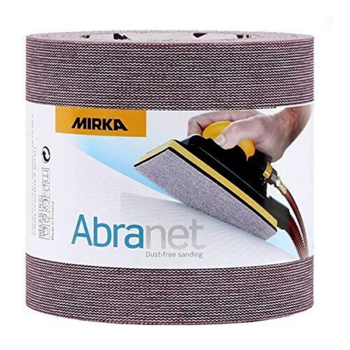 Mirka Abranet abrasive roll 115 mm x 10 m Grit P600 Hook & Loop