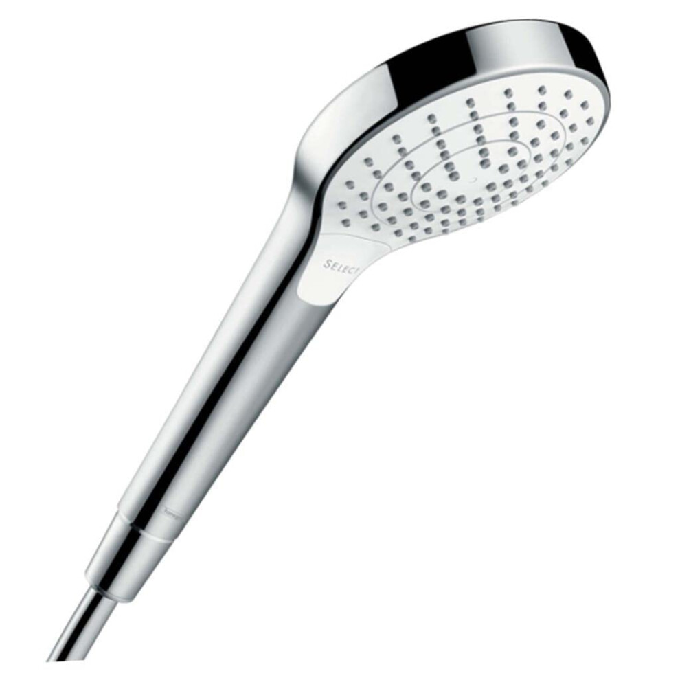 Photos - Shower System Hansgrohe Croma Select S 110 Vario hand shower, 3 spray modes, white/chrome 