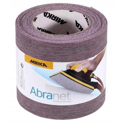 Mirka Abranet abrasive roll 115 mm x 10 m Hook & Loop P100